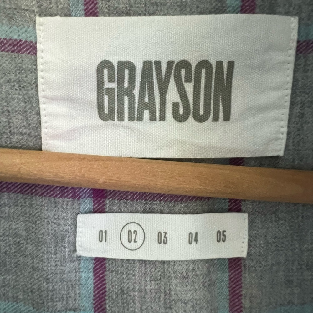 Grayson Flannel Button Down Shirt - image 2